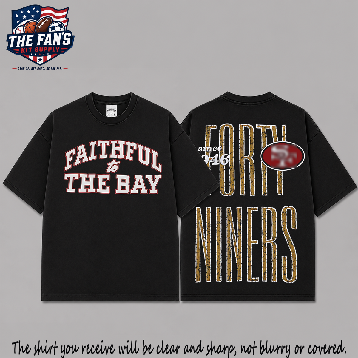 Faithful to the Bay Vintage Washed T-Shirt, Football Graphic Tee, San Francisco 49ers Game Day Shirt, NFL Fan Gift, Vintage Washed Shirt, Washed Graphic Tee, Acid Wash T-Shirt, Game Day Shirt, Football Fan Gift (Copy) (Copy)