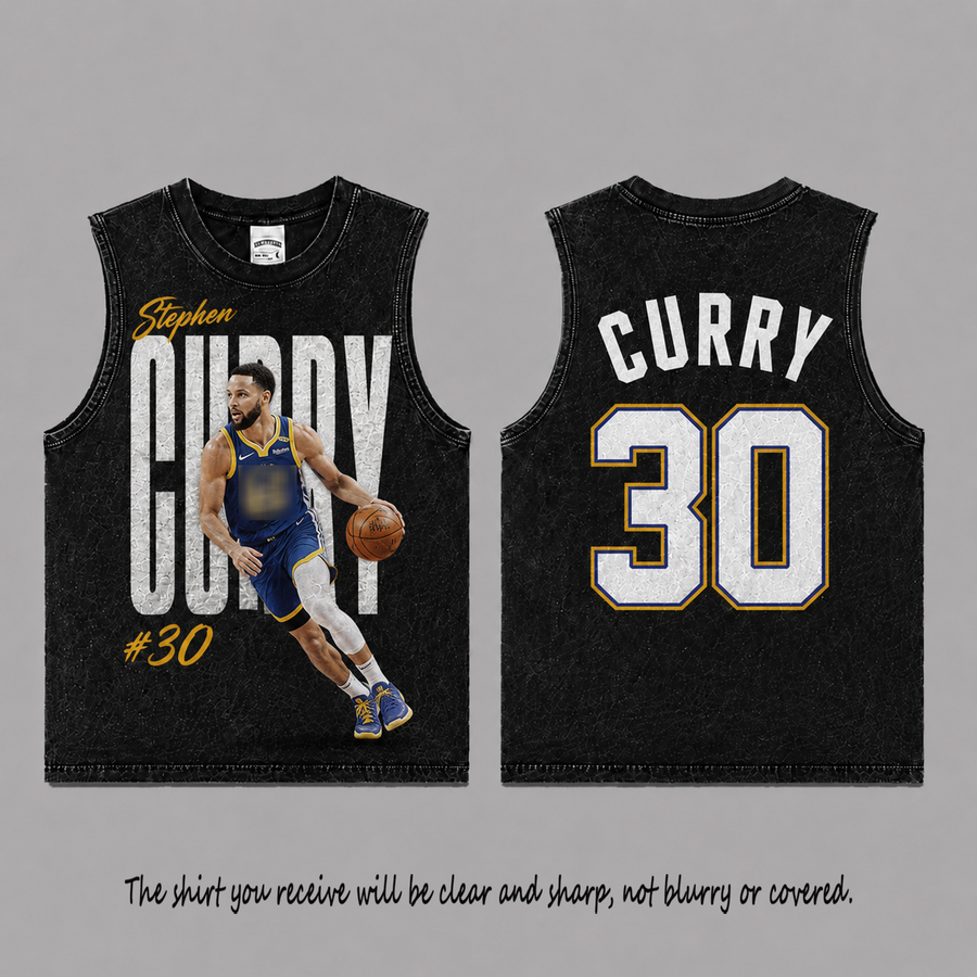 Stephen Curry 30 Vintage Washed Tank Top, Baseball Graphic Sleeveless Shirt, Game Day Tank, NBa Fan Gift, Vintage Washed Sleeveless Tee, Acid Wash Tank Top, Game Day Sleeveless Shirt, Basketball Fan Gift
