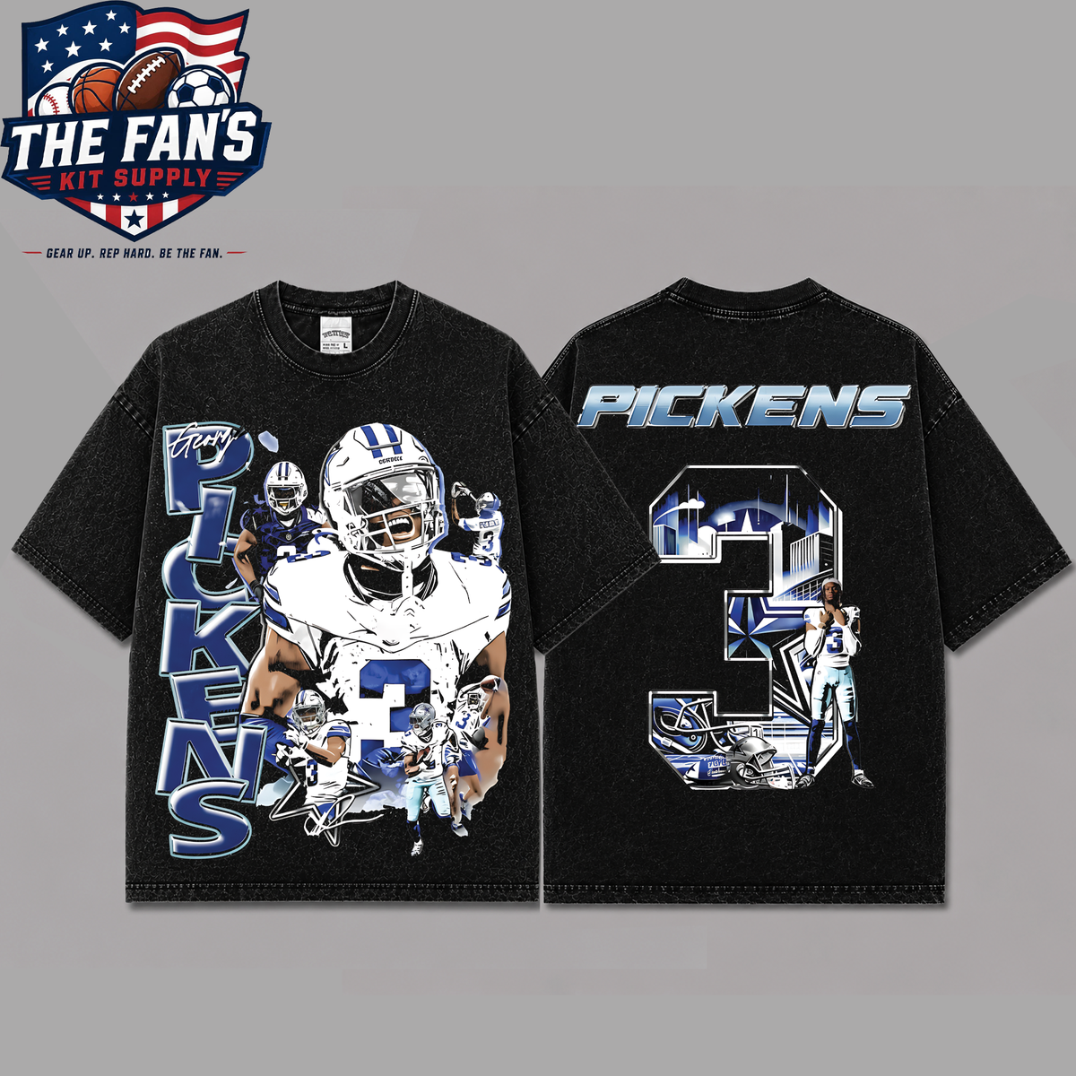 Ver 3 George Pickens 03 Vintage Washed T-Shirt, Football Graphic Tee, Dallas Cowboys Game Day Shirt, NFL Fan Gift, Vintage Washed Shirt, Washed Graphic Tee, Acid Wash T-Shirt, Game Day Shirt, Football Fan Gift (Copy) (Copy) (Copy) (Copy) (Copy) (Copy)