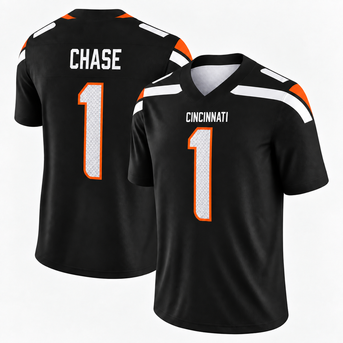 Ja'Marr Chase 1 All Over Print 3D Vintage Jersey, 49ers Game Day Shirt, Game Day Fan Gift Unisex Game Day Gift, Merch Outfit, Fan Gift, Football Gift, Retro Football Merch, Men’s Football Jersey, Women’s Football Jersey, Sunday Football Shirt