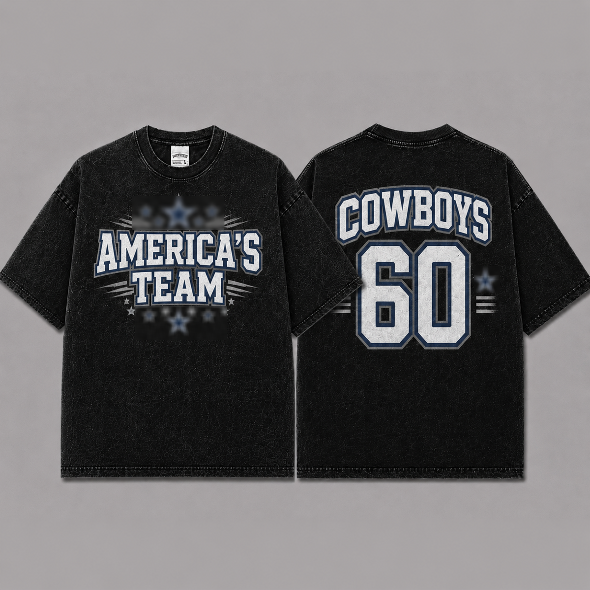 America's Team Vintage Washed T-Shirt, Football Graphic Tee, Dallas Cowboys Game Day Shirt, NFL Fan Gift, Vintage Washed Shirt, Washed Graphic Tee, Acid Wash T-Shirt, Game Day Shirt, Football Fan Gift (Copy)